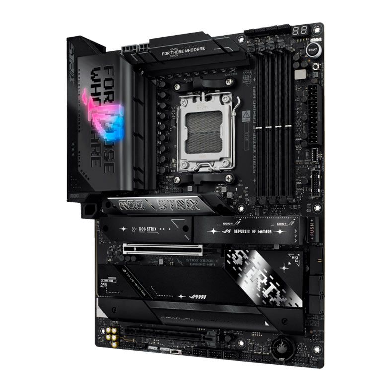 Placa Mae Asus ROG Strix X870E-E Gaming Wifi, DDR5, Socket AMD AM5, ATX, Chipset AMD X870E, ROG-STRIX-X870E-E-GAMING-WIFI