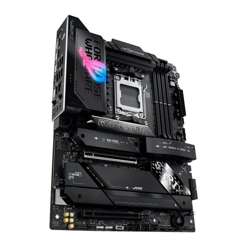 Placa Mae Asus ROG Strix X870E-E Gaming Wifi, DDR5, Socket AMD AM5, ATX, Chipset AMD X870E, ROG-STRIX-X870E-E-GAMING-WIFI