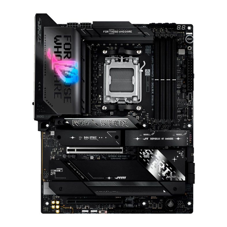 Placa Mae Asus ROG Strix X870E-E Gaming Wifi, DDR5, Socket AMD AM5, ATX, Chipset AMD X870E, ROG-STRIX-X870E-E-GAMING-WIFI
