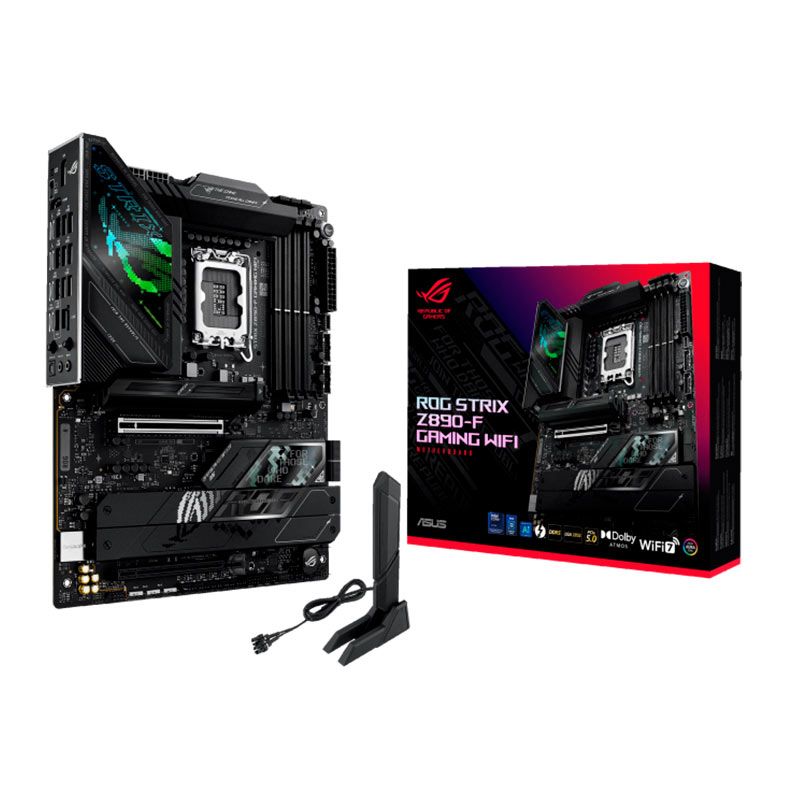 Placa Mae Asus ROG Strix Z890-F Gaming WiFi, DDR5, LGA1851, ATX, Chipset Intel Z890, ROG-STRIX-Z890-F-GAMING-WIFI