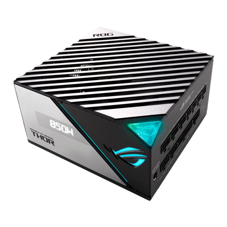 Fonte Asus ROG THOR 850W Platinum II, RGB, Full Modular, 80 Plus Platinum, ROG-THOR-850P2-GAMING