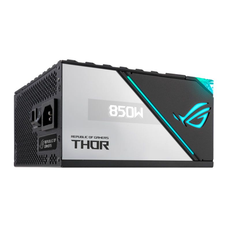 Fonte Asus ROG THOR 850W Platinum II, RGB, Full Modular, 80 Plus Platinum, ROG-THOR-850P2-GAMING