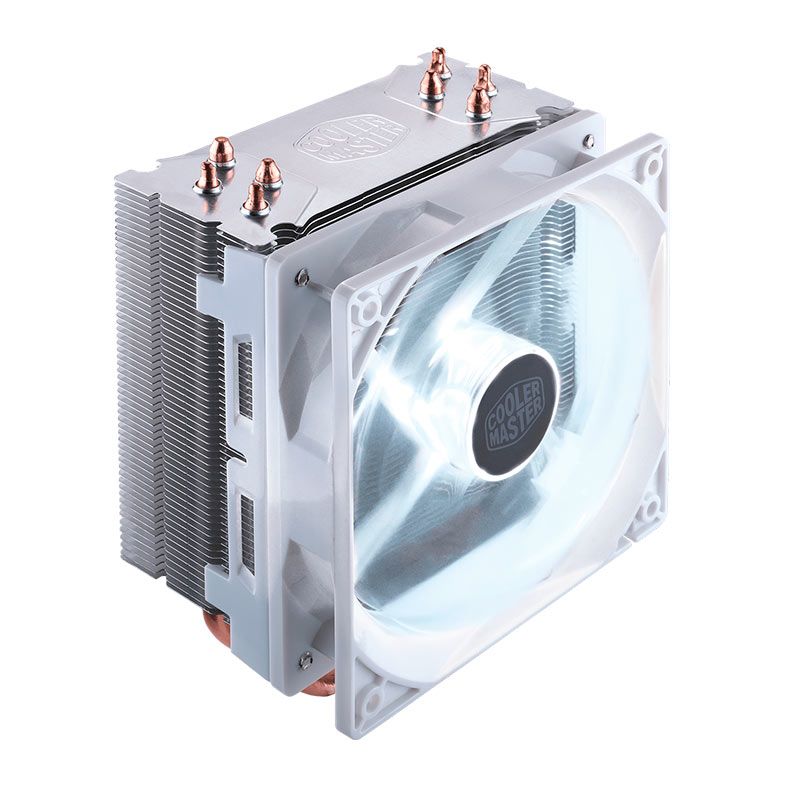 Cooler Para Processador Cooler Master Hyper 212 Led White Edition, 120mm, RR-212L-16PW-R1