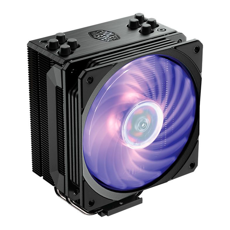 Cooler Para Processador Cooler Master Hyper 212 RGB Black Edition, 120mm, Preto, RR-212S-20PC-R2