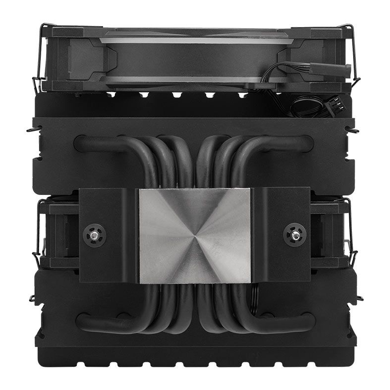 Cooler Para Processador Cooler Master Hyper 622 Halo Black, RGB, 120mm, Preto, RR-D6BB-20PA-R1