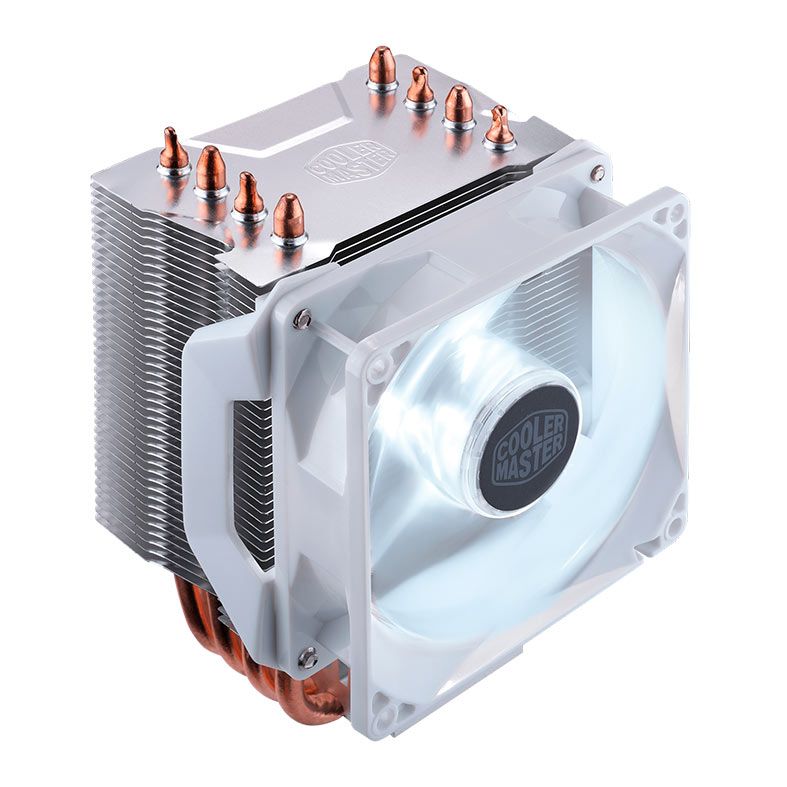 Cooler Para Processador Cooler Master Hyper H410R, Led Branco, 92mm, RR-H41W-20PW-R1
