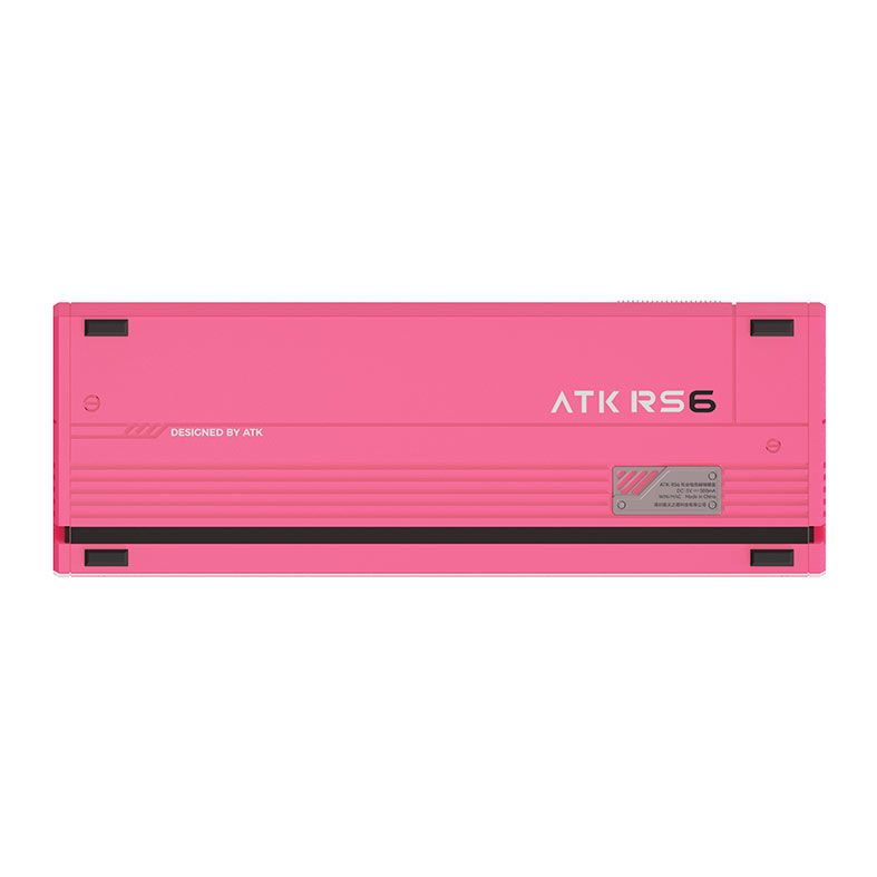Teclado Magnetico ATK Gear RS6 Ultra, RGB, Switch Gateron Jade Gaming, Sakura Warrior, RS6-ULT-WT