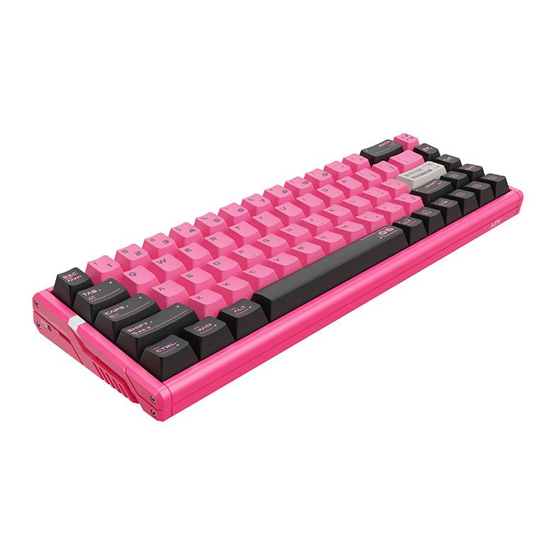 Teclado Magnetico ATK Gear RS6 Ultra, RGB, Switch Gateron Jade Gaming, Sakura Warrior, RS6-ULT-WT