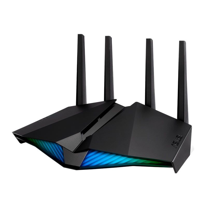Roteador Gamer Asus RT-AX82U, AX5400 Dual Band, Wi-Fi 6, 4 Antenas, Preto, RT-AX82U-V2