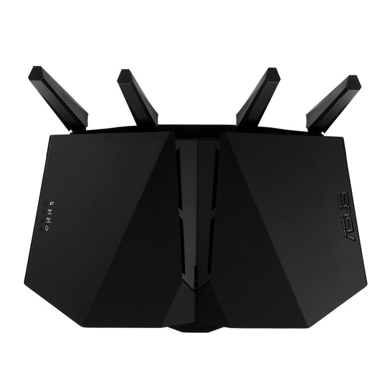 Roteador Gamer Asus RT-AX82U, AX5400 Dual Band, Wi-Fi 6, 4 Antenas, Preto, RT-AX82U-V2