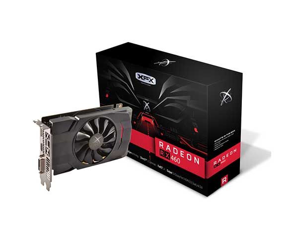 Placa de Video XFX Radeon RX 460 4GB GDDR5 128-bit, RX-460P4SFG5