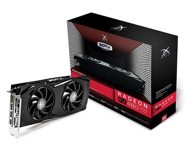 Placa de Video XFX Radeon RX 480 8GB GDDR5 GTR OC 256-bit, RX-480P8DFA6