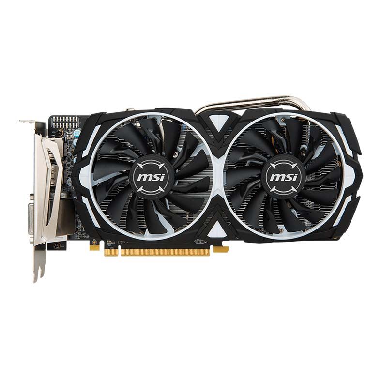 Placa de Video MSI Radeon RX 570 Armor 8GB OC GDDR5 256bit | Pichau