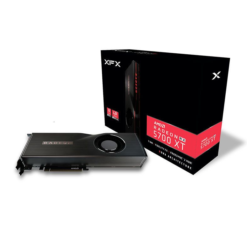 Placa de Video XFX Radeon RX 5700 XT 8GB GDDR6 256-bit, RX-57XT8MFD6