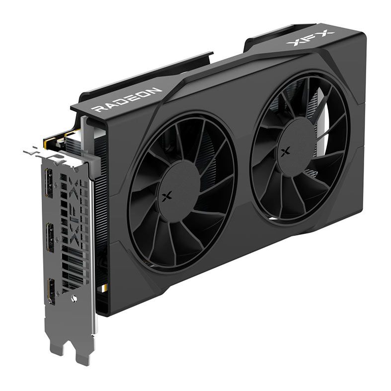 Placa de Video XFX Swift Radeon RX 9050 Black, 8GB, GDDR6, 128-bit, RX-95SWFT8BE
