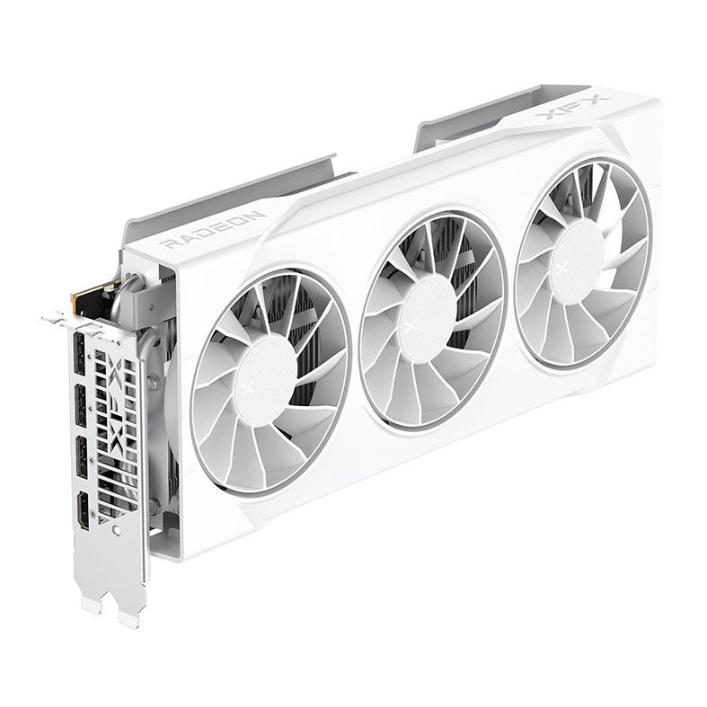 Placa de Video XFX Swift Radeon RX 9070GRE White Triple Fan Gaming, 12GB, GDDR6, 192-bit, RX-97GRE29W7
