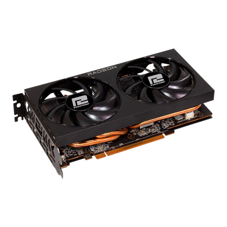 Placa de Video PowerColor Radeon RX 7600 Fighter, 8GB, GDDR6, 128-bit, RX7600-8G-F