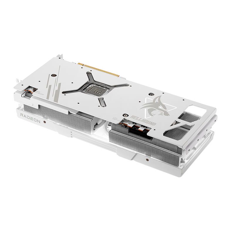 Placa de Video PowerColor Radeon RX 7900 XT Hellhound OC Spectral White, 20GB, GDDR6, 320-bit, RX7900XT-20G-L-OC-WHITE
