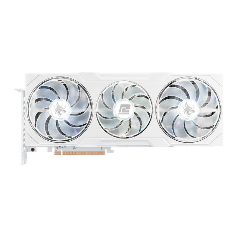 Placa de Video PowerColor Radeon RX 7900 XT Hellhound OC Spectral White, 20GB, GDDR6, 320-bit, RX7900XT-20G-L-OC-WHITE