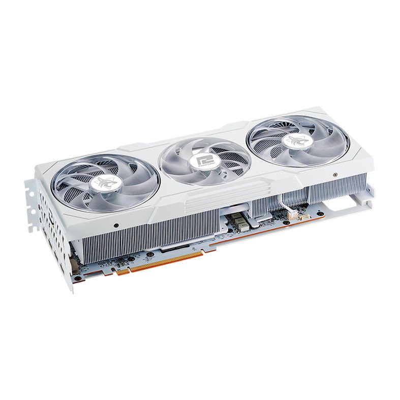 Placa de Video PowerColor Radeon RX 7900 XT Hellhound OC Spectral White, 20GB, GDDR6, 320-bit, RX7900XT-20G-L-OC-WHITE