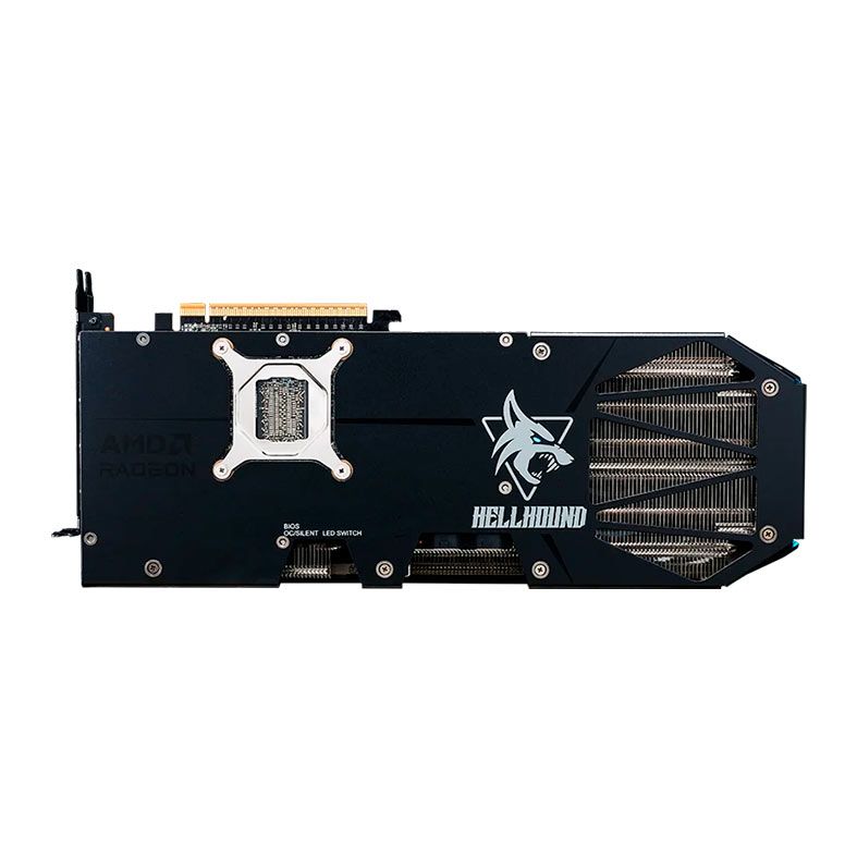Placa de Video PowerColor Radeon RX 9070 GRE Hellhound, 12GB, GDDR6, 192-bit, RX9070GRE-12G-L-OC
