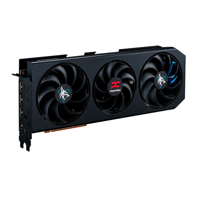Placa de Video PowerColor Radeon RX 9070 GRE Hellhound, 12GB, GDDR6, 192-bit, RX9070GRE-12G-L-OC