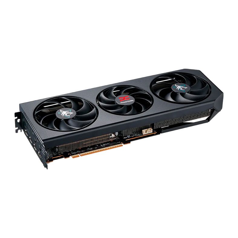 Placa de Video PowerColor Radeon RX 9070 GRE Hellhound, 12GB, GDDR6, 192-bit, RX9070GRE-12G-L-OC