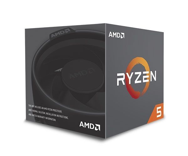 Processador AMD Ryzen 5 2600 Hexa-Core 3.4GHz (3.9GHz Turbo) 19MB Cache AM4, YD2600BBAFBOX