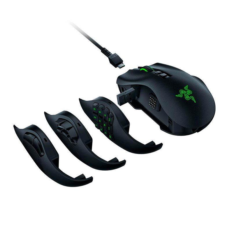 Mouse Razer Naga Pro Chroma 20000 DPI Modular Wirelles, RZ01-03420100-R3U1