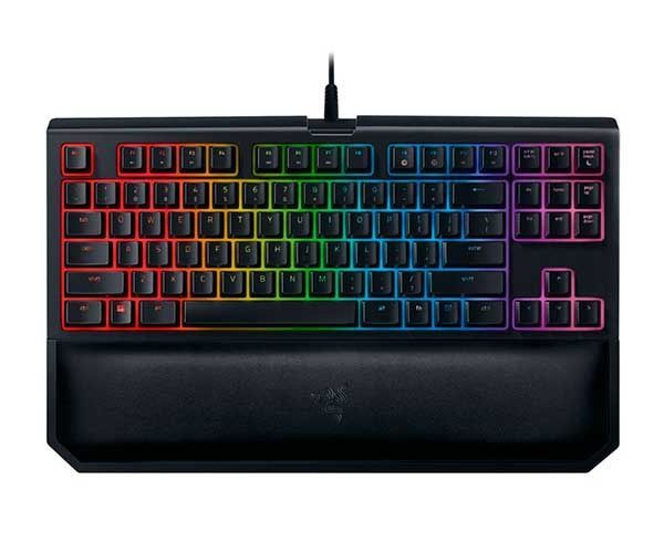 Teclado Gamer Razer Blackwidow Tournament Chroma V2 Switch Laranja, RZ03-02190700-R3M1