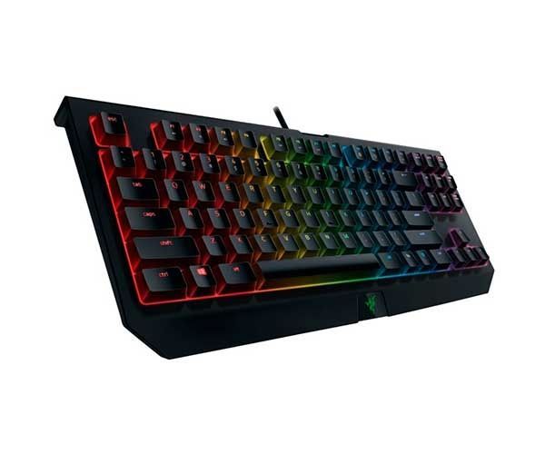 Teclado Gamer Razer Blackwidow Tournament Chroma V2 Switch Laranja, RZ03-02190700-R3M1