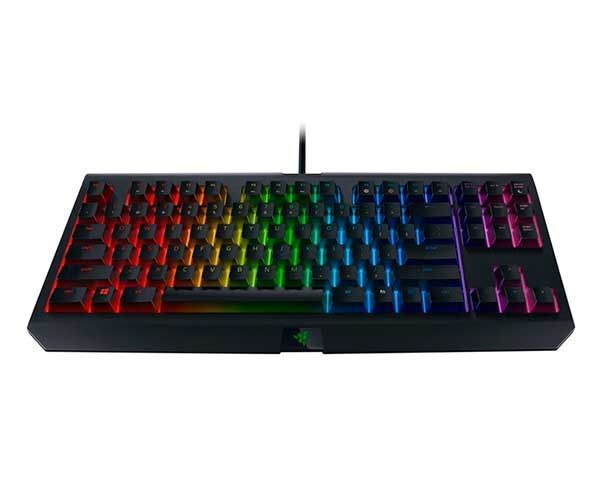 Teclado Gamer Razer Blackwidow Tournament Chroma V2 Switch Laranja, RZ03-02190700-R3M1
