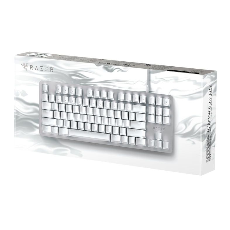 Teclado Mecanico Razer Blackwidow Lite, Led White, US, Switch Orange, Branco, RZ03-02640700-R3M1
