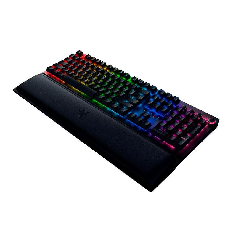 Teclado Mecânico Razer BlackWidow V3 Pro Chroma Switch Green Wireless, RZ03-03530200-R3U1