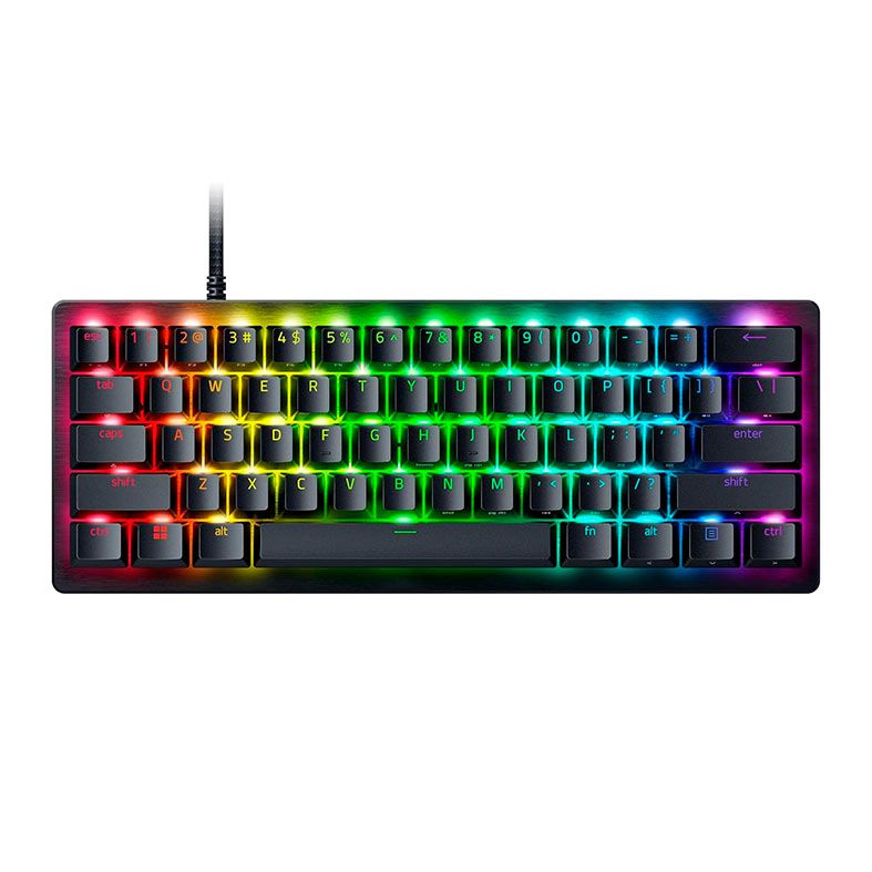 Teclado Optico Razer Huntsman V3 Pro Mini, RGB, Preto, RZ03-04990200-R3U1
