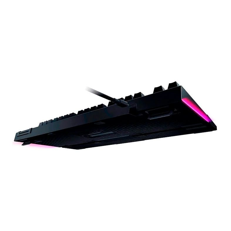 Teclado Mecanico Razer Blackwidow V4, RGB, Switch Verde, Preto, RZ0304690200