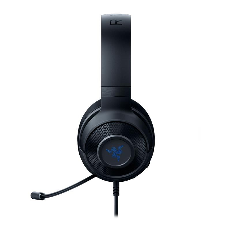 Headset Gamer Razer Kraken X Multi-Plataforma Console Preto/Azul, RZ04-02890200-R3U1