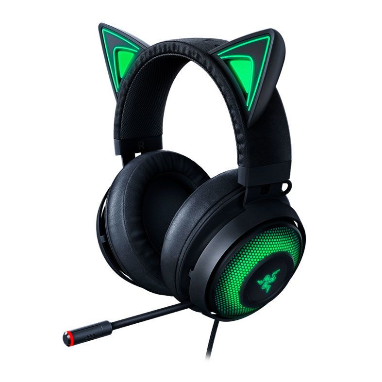 Headset Gamer Razer Kraken Kitty Edition Preto Chroma, RZ04-02980100-R3M1