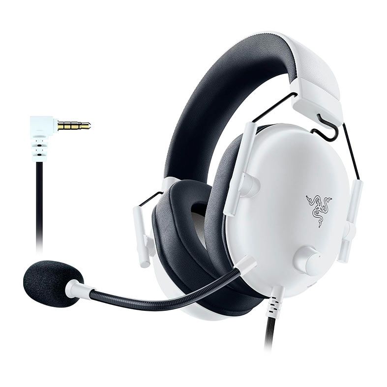 Headset Gamer Razer Blackshark V2 X Playstation Licensed, Drivers 50mm, Branco, RZ04-03241300-R3UA
