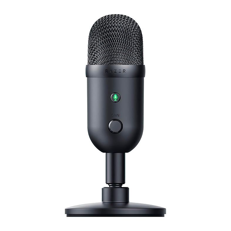Microfone Condensador Razer Seiren V2 X, USB, Preto, RZ1904050100R3X