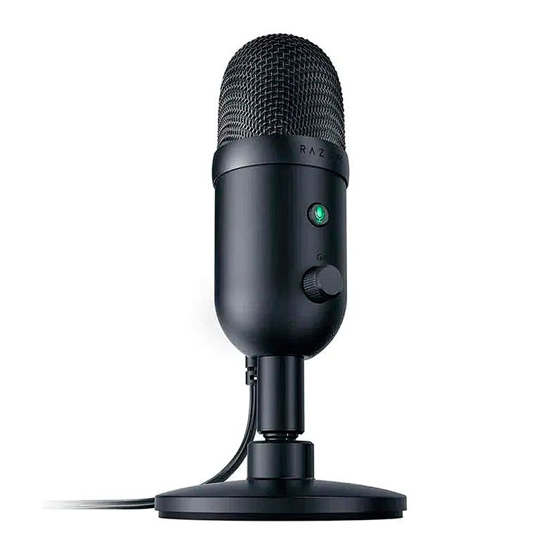 Microfone Condensador Razer Seiren V2 X, USB, Preto, RZ1904050100R3X