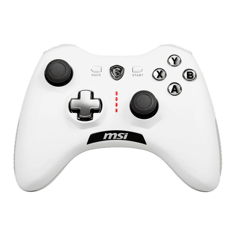 Controle Gamer MSI Force GC20 V2, PC e Android, Branco, FORCE-GC20-V2-WHITE
