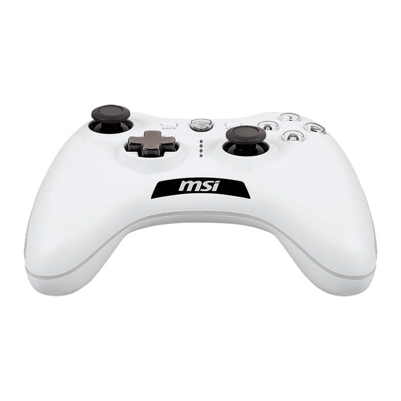 Controle Gamer MSI Force GC20 V2, PC e Android, Branco, FORCE-GC20-V2-WHITE