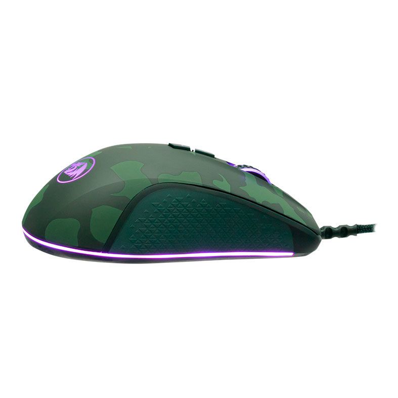 Kit Teclado e Mouse Redragon Led Rainbow, S108 DARK GREEN
