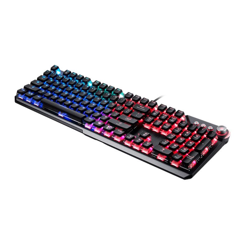 Teclado Mecanico MSI Vigor GK71 Sonic, RGB, Switch Vermelho, Preto, VIGOR-GK71-SONIC-RD-AM