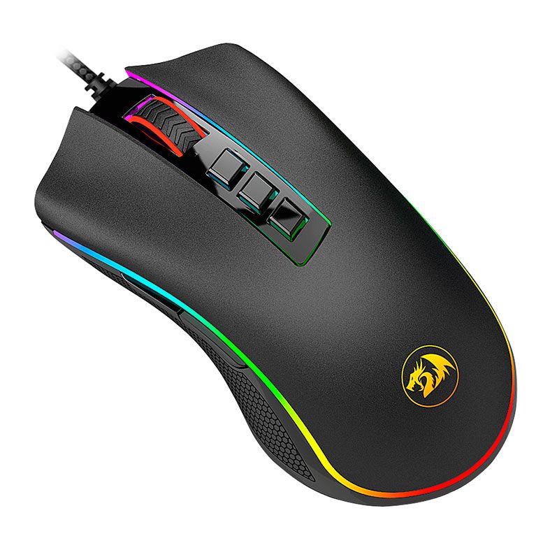 Combo Gamer Redragon S125, Teclado Mecanico, Mouse 12400DPI, Headset, RGB, S125