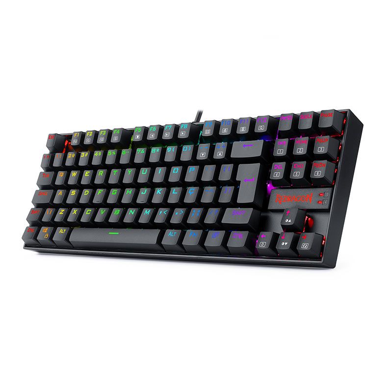 Combo Gamer Redragon S125, Teclado Mecanico, Mouse 12400DPI, Headset, RGB, S125