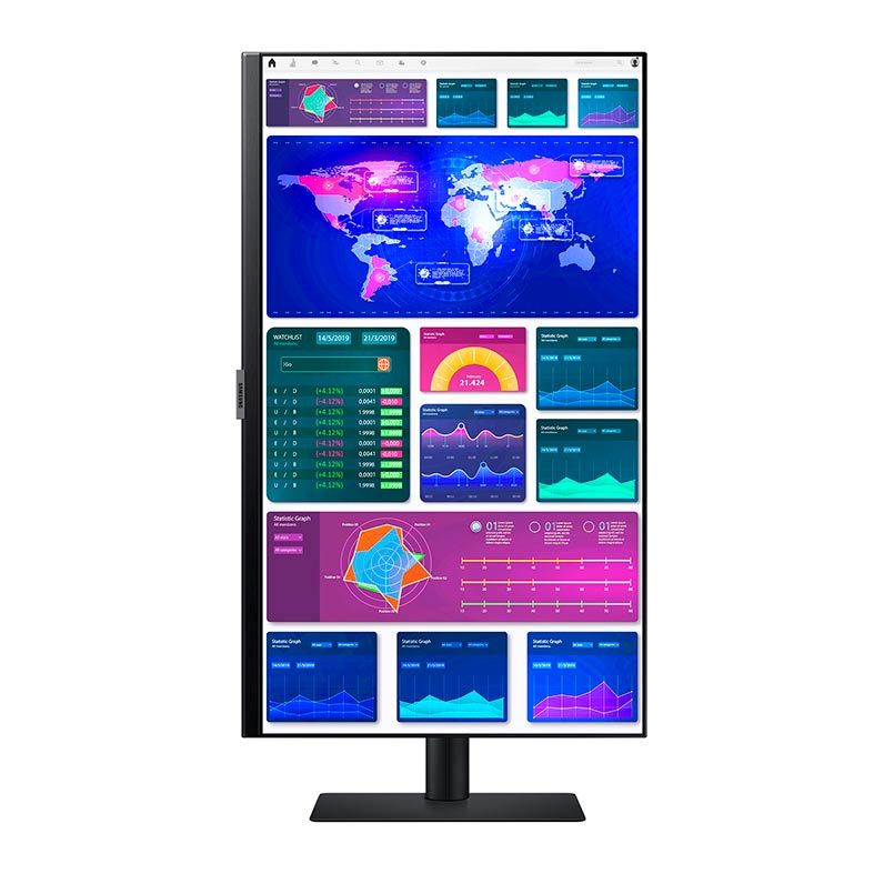 Monitor Samsung ViewFinity S6, 27 Pol., IPS, WQHD, 5ms, 75Hz, FreeSync, HDMI/DP/USB-c, LS27A600UULXZD