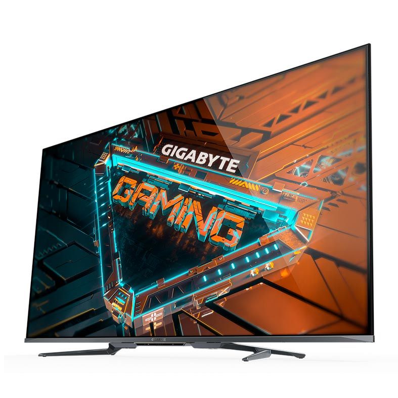 Monitor Gamer Gigabyte S55U, 54.6 Pol, VA, 4K, 2ms, 120Hz, FreeSync Premium, HDMI/USB, S55U