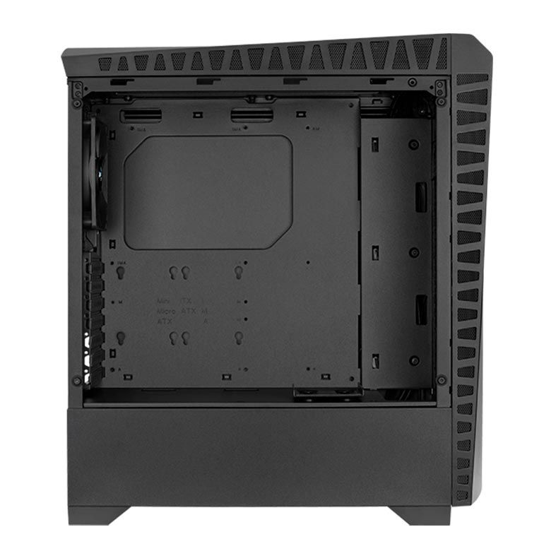 Gabinete AeroCool Scar RGB Preto Lateral Vidro, SCAR-G-BK-V1